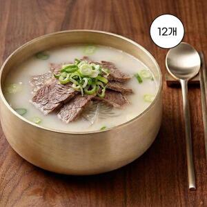 [초원식품] 설렁탕 레토르트 냉동 밀키트 600g, 12개
