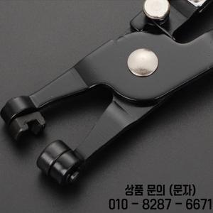 튜브 번들 후프 호스 클램프 플라이어 자동차 수도관 제거 수리 도구 플라스틱 손잡이가 있는 플랫 밴드 링