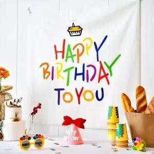 [mlOOrs66]현수막 생일파티현수막 97x85 M13007