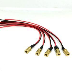 5pcs 3v 780nm 5mw 적외선 IR 레이저 모듈 미니 Focusable 도트 헤드 6mm 직경