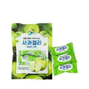 미성식품 사과젤리 애플젤리 과일젤리 간식 170g