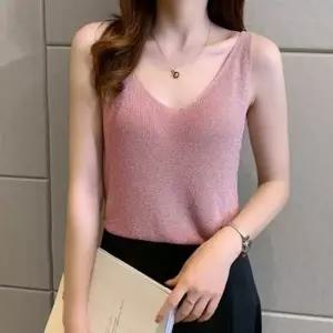 G126031 아이스 V넥 펄사 나시티