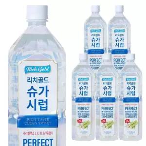 [리치스]동서 리치골드 슈가시럽 1.5L X 6개 카페 시럽 커피시럽 (50823883)