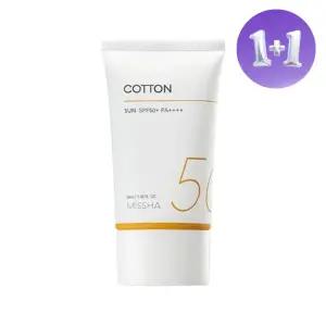 [1+1][미샤] 올 어라운드 세이프 블록 코튼선 SPF50＋/PA＋＋＋＋ 50ml