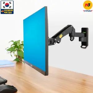 현대AV 노스바유 NB-F150 (T3 버젼) 대형 모니터 벽걸이 브라켓, 무게 3~12kg 이내에서 최대 35인치 지원, 상하 높낮이 조절 가능, 한글 설치안내서 제공