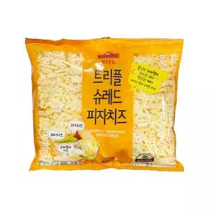 코다노 트리플슈레드피자치즈(모짜렐라,체다,고다) 1kg /냉장