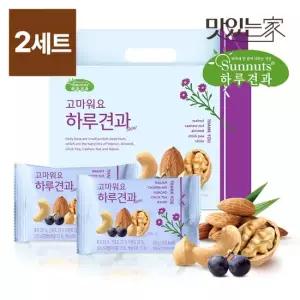맛있는家 [하루견과] [1+1] 고마워요하루견과 30입세트 고마운분께감사선물 견과선물세트