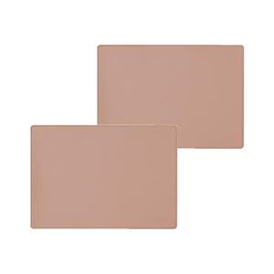 디아르 프리미엄 가죽 식탁매트 1세대 베이비핑크, 2개