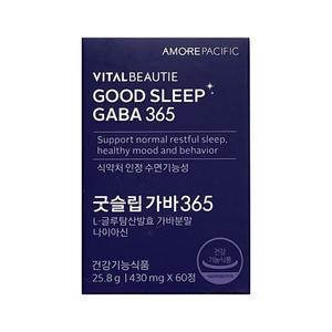 바이탈뷰티 굿슬립 가바365 430mg x 60정