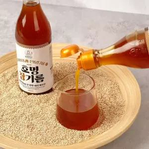당일착유 저온압착 고소한 참기름 건강한 들기름 350ml 볶음참깨 160g