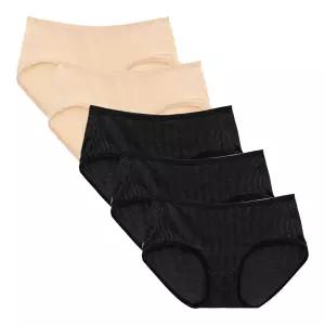아이엠속옷 인견 데일리 팬티 5p 시원한 여성 빅사이즈 기본 팬티