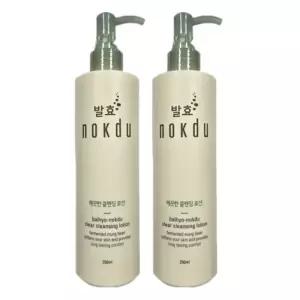 코리아나 발효녹두 깨끗한 클렌징 로션 250ml 2개/N
