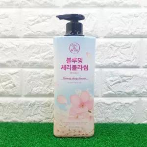 온더바디 플라워 블루밍 체리블라썸 바디워시 900g 1개