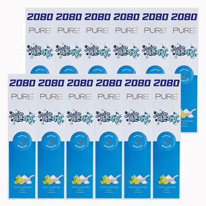 애경 2080 퓨어치약 레몬라임향 200g  12개 / 베이킹소다 함유