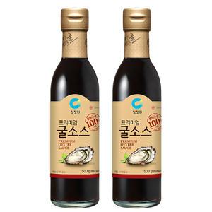 청정원 프리미엄 굴소스 500g 2개