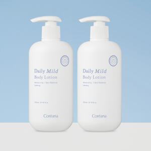 [코리아나] 데일리 마일드 바디로션 500ml x 2개