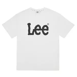 [LEE] 빅 트위치 로고 티셔츠 화이트 LE2502ST01WH