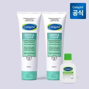젠틀 클리어 약산성 살리실산 여드름 기능성 폼클렌징 124ml 2개+로션 29ml