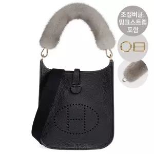 에르메스 크로스백 SAC EVELYNE 에블린 미니 블랙+골드
