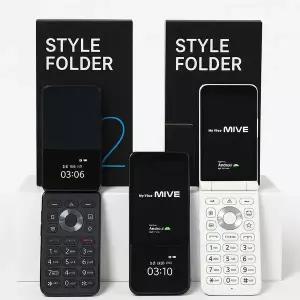 MIVE 마이브 스타일폴더2 32GB AT-M140 공기계 알뜰폰 폴더폰