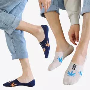 [아이에스이랩]남성 실리콘 발목양말 마리와나 페이크삭스 5컬러세트
