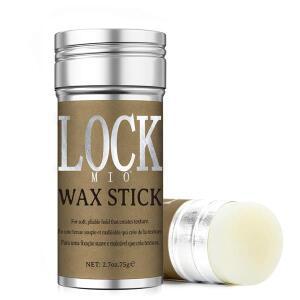 여성과 어린이를위한 LOCKMIO 헤어 왁스 스틱 오래 지속되는 홀드 포마드 컨트롤 깨진 Frizz Flyaway 스타