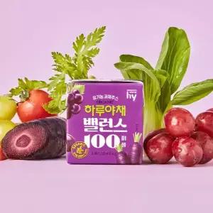 [에치와이] 하루야채 밸런스100 퍼플 1BOX(24개입)