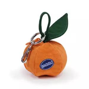 [바쿠백] BAGGU 만다린 참 키링 열쇠고리 Orange