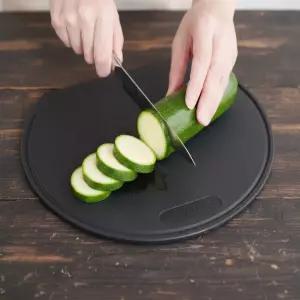 일본 이하라기판 스미노 흠집 안나는 엘라스토머 향균 반달 도마 29cm