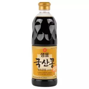 샘표 국산콩 양조간장 프리미엄 860ml 1개