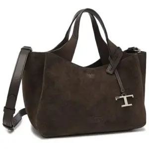 토즈 MUST IT_TOD`S 26SS T 로고 스웨이드 미니 토트백 XBWAPAFL100P3A 0ZQ7)