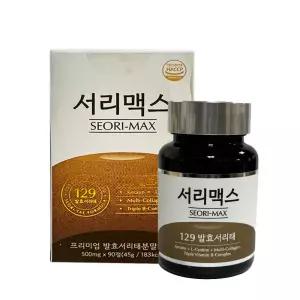 서리맥스 129발효서리태 500mg x 60정 tr