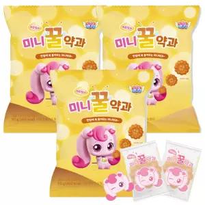 캐치티니핑 하츄핑의 미니 꿀약과 90g x 3개
