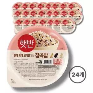 CJ햇반 잡곡밥 210g 24개