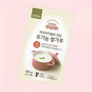 올가맘 하이아미쌀로 만든 유기농 쌀가루 고운입자 180g 1개 4524120