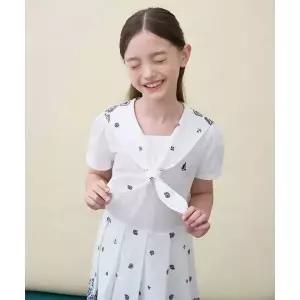 빈폴 키즈 BEANPOLE KIDS 페이즐리 로맨틱 피스  헤어슈슈 세트 화이트 BI6471G061 401667