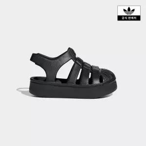 [아디다스키즈](천안아산점)[adidas kids] (130~160) 슈퍼스타 샌들 (JS2845)