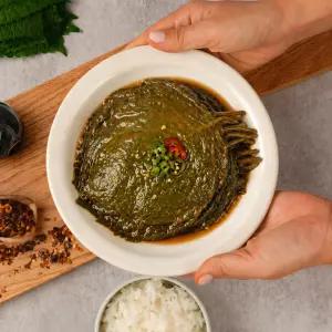 진솔미그린 간장 깻잎절임 장아찌 400g/1kg