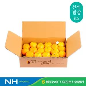 [첫출하] 제주농협 귤로장생  하우스감귤 1kg 로얄과(2S-M)