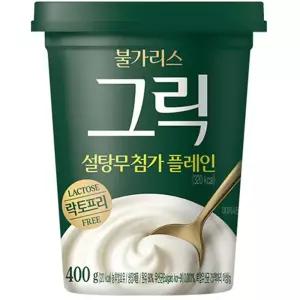 남양 불가리스 락토프리 그릭 플레인 400g 6개