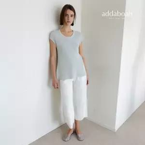 애드아보아 [최초가 89 900원] 26SS 썸머 니팅 커브드 팬츠