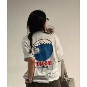 볼컴 VOLCOM 노스 쇼어 오버핏 반팔티아이스 그레이 VA262TS009IG 509182