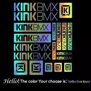 KINK BMX 데칼 스티커 세트 데칼 데칼 자전거 자전거 MTB BMX 바디 카 장식 데칼 스티커 키트