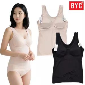 BYC 인견 노와이어 브라 런닝 브라자 여성 나시 민소매 여름 아이스 쿨 냉감 속옷