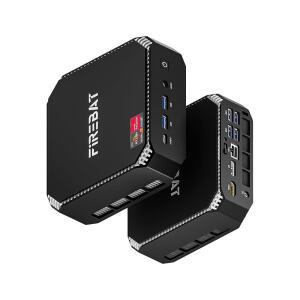 FIREBAT 미니 게이밍 PC RYZEN7 7735HS AMD 680M 학생/가정/비즈니스 스몰 /BT5.2 54W, LAN, 8C RAM, WIFI6 4.75GHZ LPDDR5 USB-C, 16GB A6 그래픽, 컴퓨터 PCIE 데스크톱 SSD, 라데온 /16T, 최대 512GB 2.5G