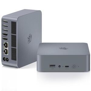 BEELINK EQR5 미니 PC, AMD RYZEN WI-FI 디스플레이, 500GB 6, 4.3GHZ), 5.2 USB3.2, 최대 5 M.2 /12T, (6C 4K 2280 듀얼 1000MBPS BT 컴퓨터 5625U SSD, RAM 16GB DDR4 LAN,