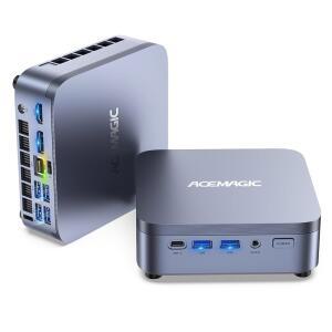 ACEMAGIC M5 미니 PC 인텔 코어 프로 4.0 HX-클래스 PCIE WI-FI SSD 트리플 컴퓨터 32GB I7-14650HX 6E, 1TB 4K /24T, 55W) RAM 프로세서(16C 데스크탑 11 윈도우