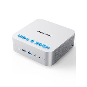 MINISFORUM M1 PRO AI 미니 PC DDR5 코어 32GB 2.5G /HDMI (16C 99 7, LAN, 9 SSD, 듀얼 285H OCULINK, 울트라 1TB USB4 인텔 스피커 아크 140T TOPS, 5.4GHZ), 쿼드 /DP GPU /DMIC, 최대 2개, BT5.4, /16T, 디스플