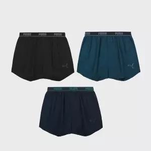 [푸마]바디웨어 심플 로고 밴드 트렁크 3PACK 4501365