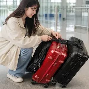여행가방 고정 밴드 수하물 결속 스트랩 캐리어 묶는 끈 2p